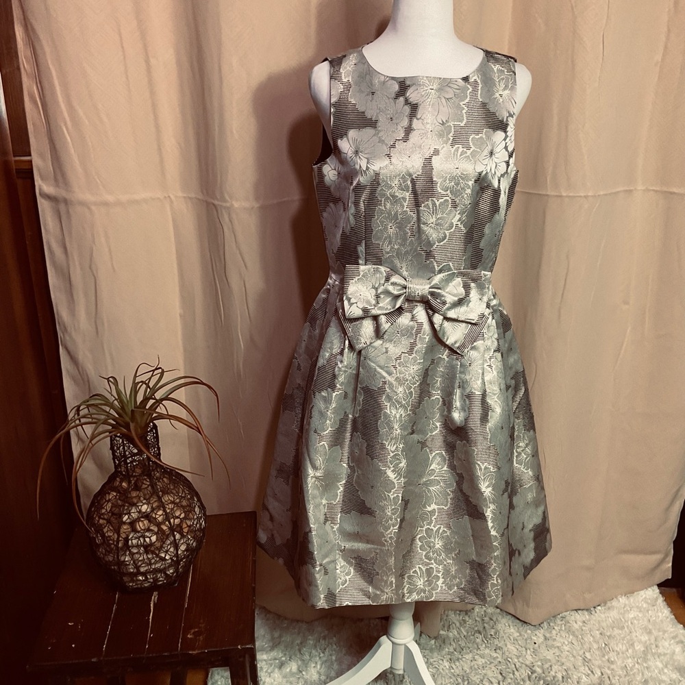 Tadashi Fit & Flare Cocktail Dress